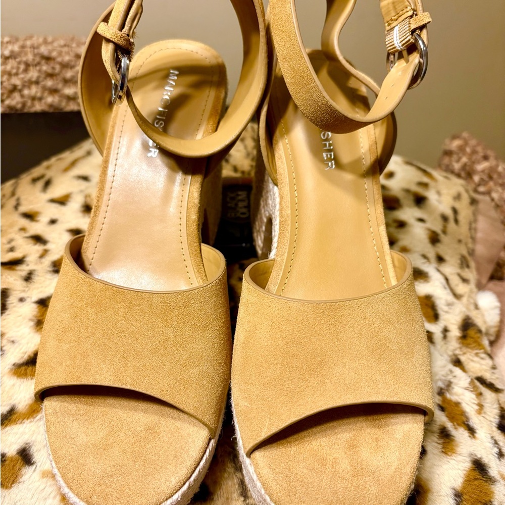 Marc Fisher Women's Tan Espadrille Sandals